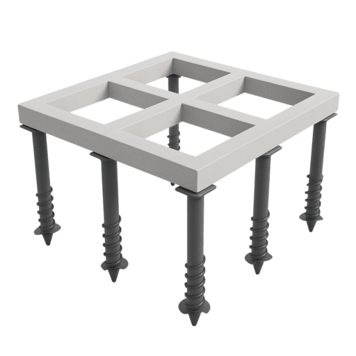 Свайно-винтовой фундамент в СПб